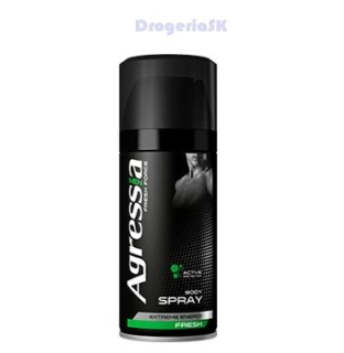 CC- Agressia DEO Body spray 150ml - FRESH (24)