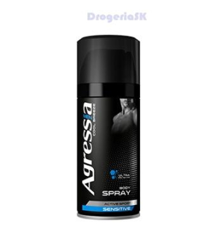 CC- Agressia DEO Body spray 150ml - SENSITIVE (24)
