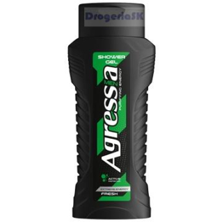 CC- Agressia Shower gel 250ml - FRESH (24)