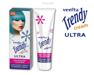 VENITA Trendy Pastel cream 38 - tyrkysová vlna