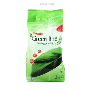 GREEN LINE prací prášok 3kg/38pr. -GENTLE (jemný)