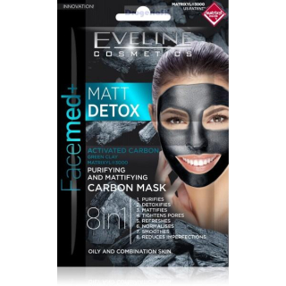 EVELINE - Facemed+MATT detox 8v1 maska