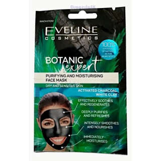EVELINE - Botanic čist.a hydrat. maska 2x5ml