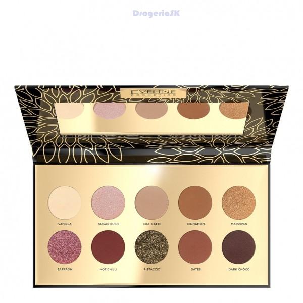 EVELINE - očné tiene COCOA 10g
