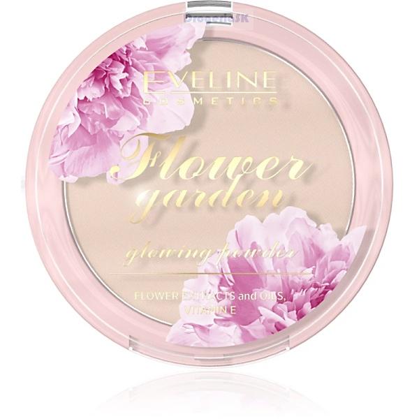 EVELINE -FLOWER Garden rozjas.púder 8g (set5+1tes)
