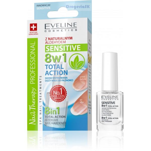 EVELINE - lak v krabičke 8v1 výživa SENSITIVE