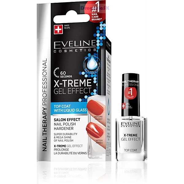 EVELINE - lak v krabičke - X-TREME gel 3X