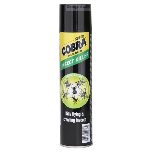 COBRA 400ml - sprej na hmyz UNI (čierny)