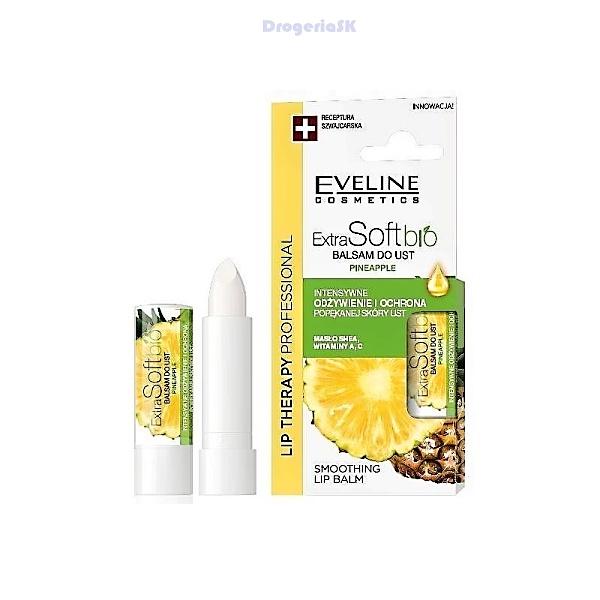 EVELINE - ExtraSoft bio - balzam na pery 4g Ananás