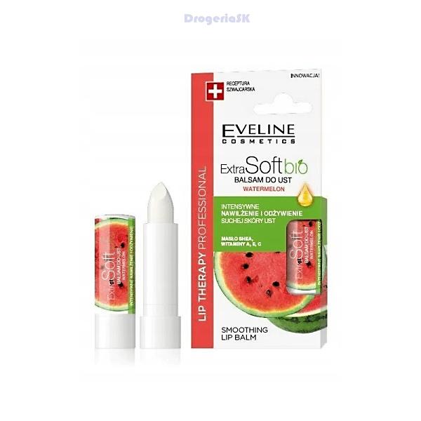 EVELINE - ExtraSoft bio - balzam na pery 4g Melón