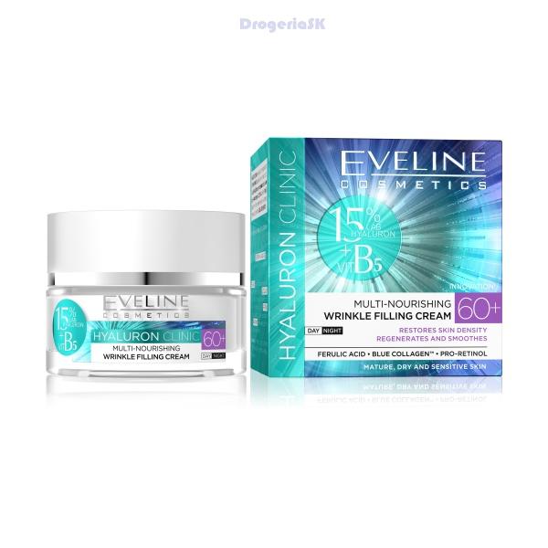 EVELINE - Hyaluron CLINIC 60+ deň-noc 50ml