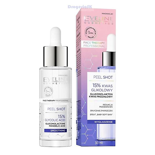 EVELINE - PEEL SHOT vyhladz.peeling 15% - 30ml