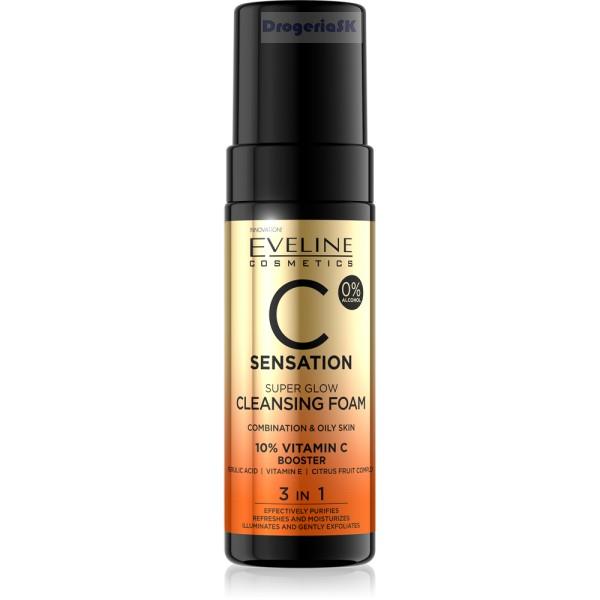 EVELINE - C SENSATION rozjas.čist.pena 3v1 150ml