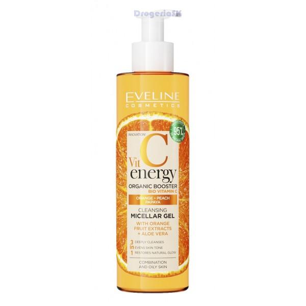 EVELINE - VitC-ENERGY čist.micel.gél ORANGE 200ml
