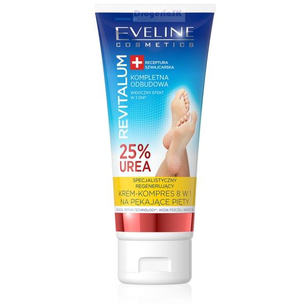 EVELINE - Foot REVITALUM 8v1 na päty 25% 75ml