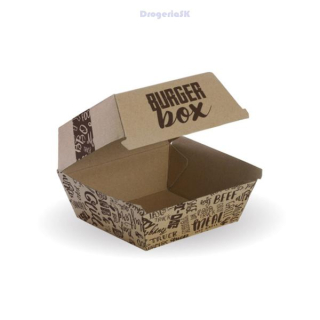 KM Hamburger box s potlačou papier (50ks)